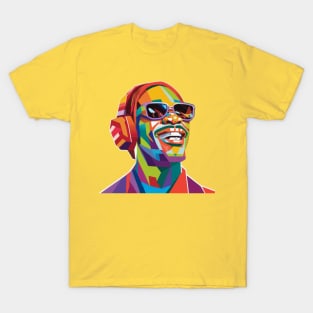 Stevie Wonder WPAP Limit Color T-Shirt